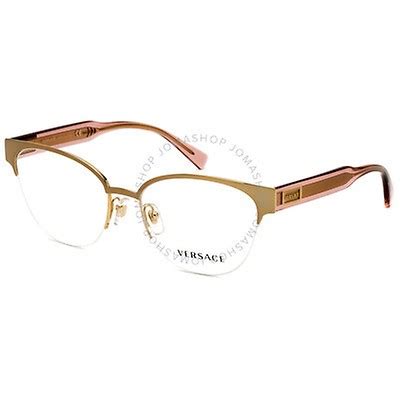 versace 42mm gold-tone cat eye frame sunglasses